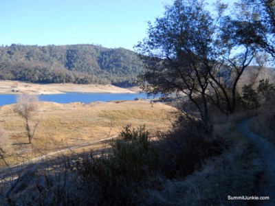 Folsom Lake Trail- Stirling Point to Rattlesnake Bar 1-16-12